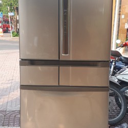 Tủ lạnh Hitachi 6 cánh R SF45XM T 451L,công nghệ hút chân không 2008