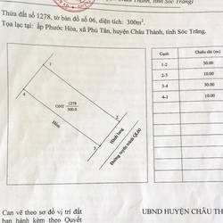 Chính chủ bán lô đất thổ cư trên tuyến quốc lộ 60