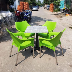 Ghế nhựa inox nữ hoàng cao cấp