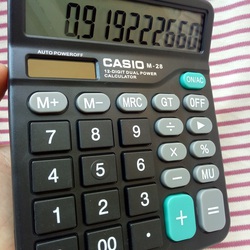 Máy tính cầm tay M 28 Electronic Calculator M 28