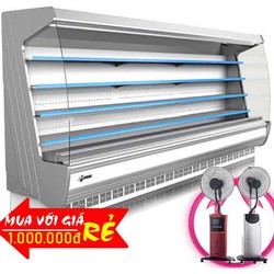 Tủ Mát Quầy Siêu Thị Sanaky 1300 Lít Vh 25hp Đồng Model 2018