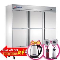 Tủ Mát Inox Alaska F6c R134a