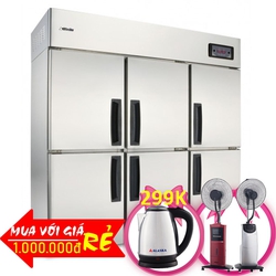 Tủ Đông Inox Alaska F 6d Đồng R134a