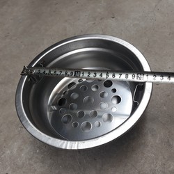 Bát đựng than chất liệu inox cho bếp nướng than hoa âm bàn, bếp nướng không khói Hàn Quốc