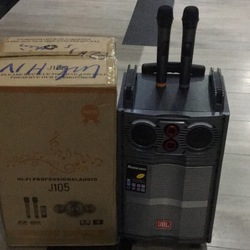 Loa kéo di động JBL J105 10 inch, 2 mic, 120W