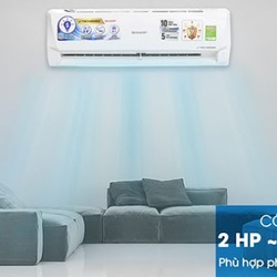 Điều hòa Sharp Inverter AH X18VEW 2HP 18.000 BTU