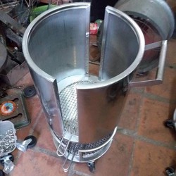 Thùng đựng vỉ nướng,xe đẩy vỉ nướng tiện ích