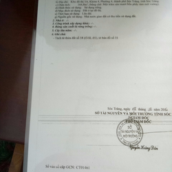 Bán nền chính chủ khu đô thị 5A ,khóm 4 phường 4 TP Sóc Trăng giá đầu tư