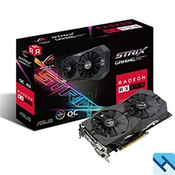 Vga asus rog stric RX570 O4G gaming cũ