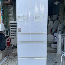 Tủ lạnh nội địa HITACHI R HW60J 602LIT model 2018 Trắng tinh mới 100%