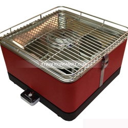Bếp nướng than hoa ko khói hộp vuông, bếp nướng phù đổng để bàn
