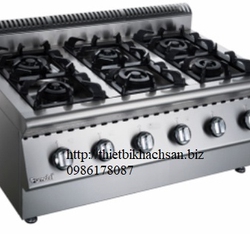 Bếp âu 6 họng kèm lò nướng FCXGGC-1007