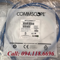 Dây nhảy Patch Cord CommScope Cat6 2m 7feet Blue