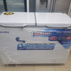 HÀNG TRƯNG BÀY Tủ Đông Mát ALASKA 2 ngăn FCA 4600CI 450 lít, mới 98%