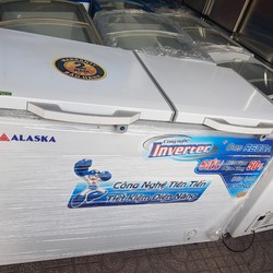 Tủ đông mát Alaska 450 lít mới 95%, mát đá nhanh, chạy êm