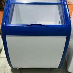 Tủ đông cũ kiếng lùa 1 ngăn 170L, mới 87%, nhỏ gọn, tiện dụng
