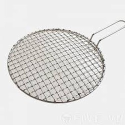 Vỉ Nướng Dạng Lưới Kiểu Hàn Quốc 1.6mm Đường Kính 29.5cm Dùng Cho Nhà Hàng Quán Nướng
