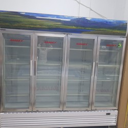 Tủ mát cũ Sanaky VH 2209HP 2000 lít, mới 94%, mát lạnh nhanh, chạy êm, ngăn rộng
