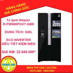 Tủ lạnh Hitachi R FW690PGV7 GBK