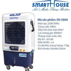 Máy làm mát không khí Smart House SH5800, trả góp