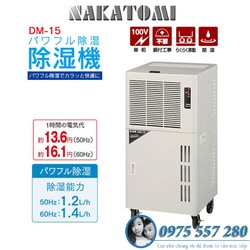 Máy Hút Ẩm Nakatomi DM 15V
