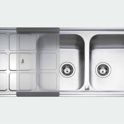 Chậu rửa bát Teka Cuadro 2B 1D chính hãng nhập khẩu nguyên chiếc 