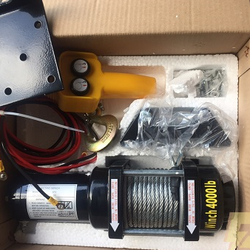 Tời Ắc Quy -Tời cứu hộ ô tô Winch 4000LBS (1800kg)