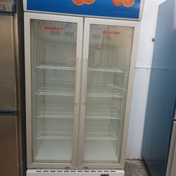 Tủ mát cũ SANAKY 2 cánh 800 lít, mới 90%, nguyên zin tiện dụng cho nhà hàng,