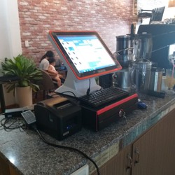 Máy tính tiền cho Trà Chanh Trà Sữa Coffee tại Nha Trang