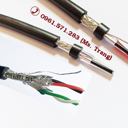 Cáp tín hiệu RS485 chuẩn 24awg, 22awg, 18awg