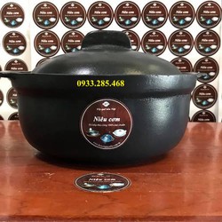 Thố gang chống dính 1.5 lít chính hãng Ngân Thọ