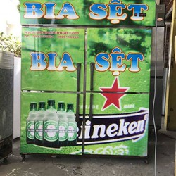 Tủ bia sệt 4 cánh