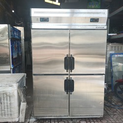 Tủ đông Inox công nghiệp 4 cánh Inox hiệu Berjaya