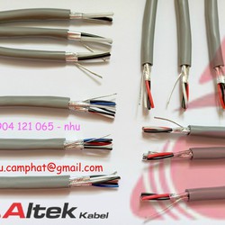 Cáp tín hiệu vặn xoắn. Cáp tín hiệu AWG Al Foil. Shield