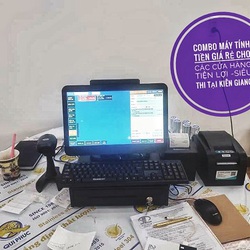 Máy tính tiền giá rẻ cho siêu thị tại Kiên Giang