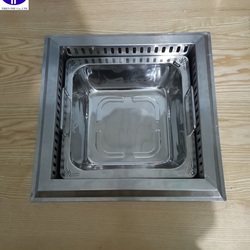 Cung cấp nồi lẩu inox vuông dành cho nhà hàng tại Bắc Ninh
