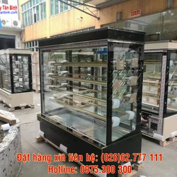 Tủ mát trưng bày bánh kem, bánh sinh nhật 5 tầng