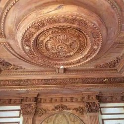 ốp trần gỗ biệt thự