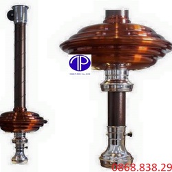 Ống hút khói bếp nướng kèm chao đèn màu cafe giá rẻ