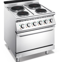 Bếp Điện 4 Mâm Liền Lò Nướng