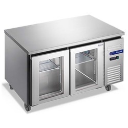 Tủ Bàn Mát 2 cánh kính