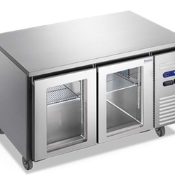 Tủ Bàn Mát 2 Cánh Kính