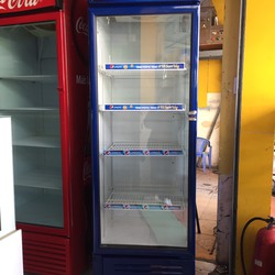 Tủ mát Pepsi 500L màu xanh