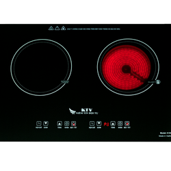 Bếp âm sàn  Từ kết hợp hồng ngoại giá rẻ KTV KV-03