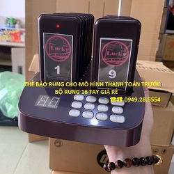 Thanh lý bộ rung giá rẻ cho quán Trà Chanh, Trà Sửa, FastFood tại Hà Nội
