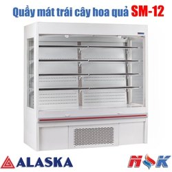 Quầy mát trưng bày siêu thị Alaska SM 12