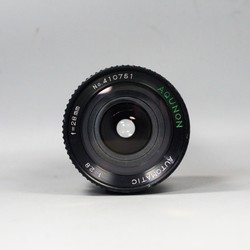 Aqunon 28mm f2.8 mf canon fd 28 2.8 hkg