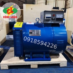 Đầu phát điện chổi than 1pha 15KW Hàng chính hãng