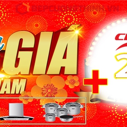 Giảm giá 25% khi mua bếp từ Chefs tại Bếp Cường Thịnh.vn 