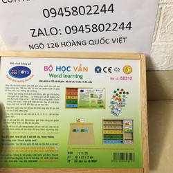 Bộ đồ chơi bé học vần